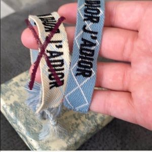 Christian Dior friendship bracelets J’ADIOR